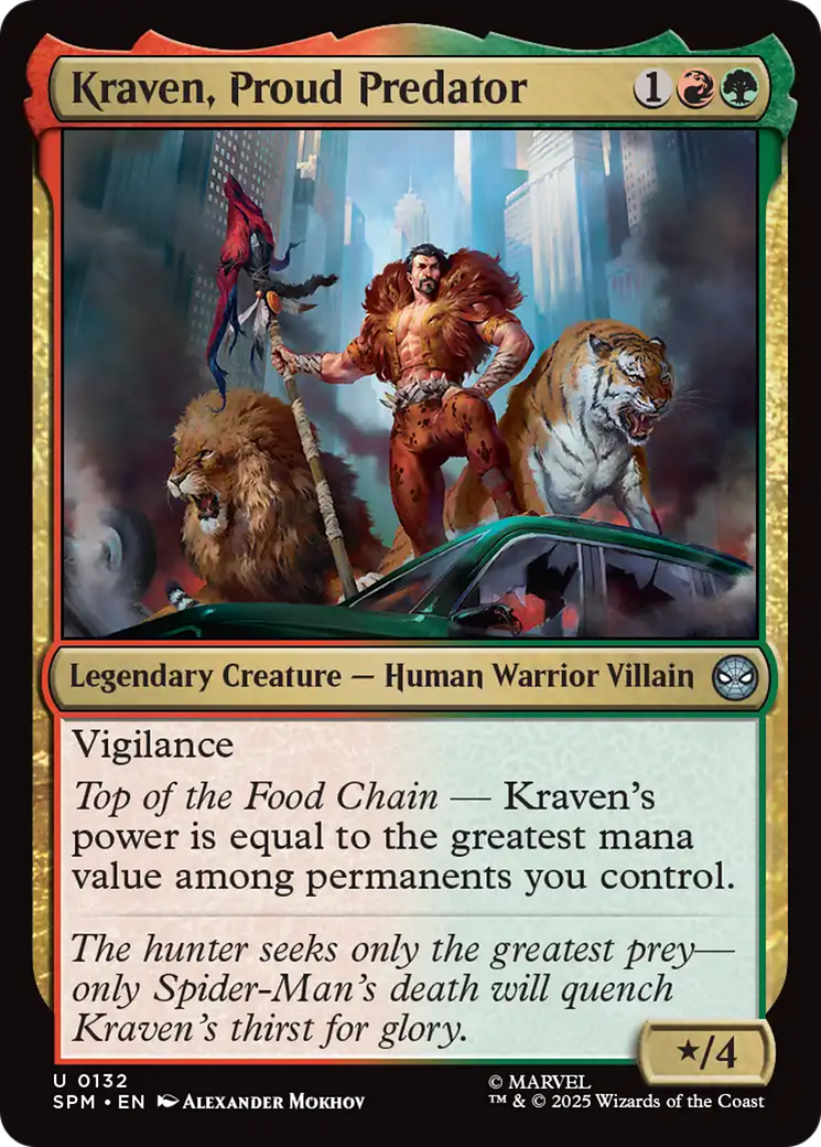 Kraven, Proud Predator [Marvel's Spider-Man] | Exor Games New Glasgow