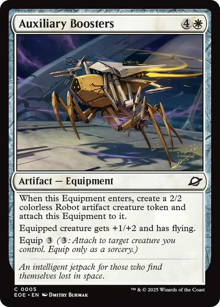 Auxiliary Boosters [Edge of Eternities] | Exor Games New Glasgow