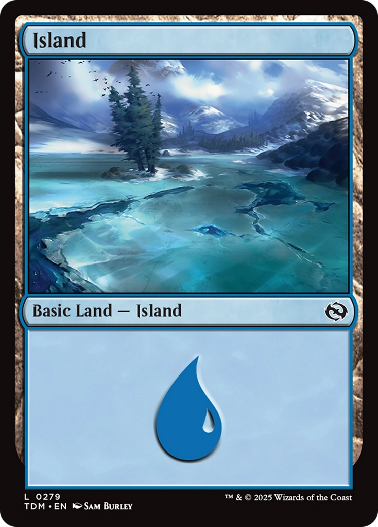 Island (0279) [Tarkir: Dragonstorm] | Exor Games New Glasgow