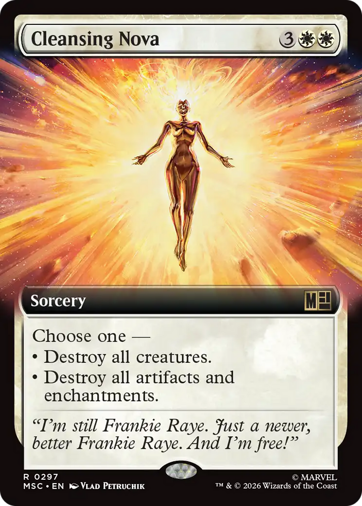 Cleansing Nova (Extended Art) [Marvel Super Heroes Commander] | Exor Games New Glasgow