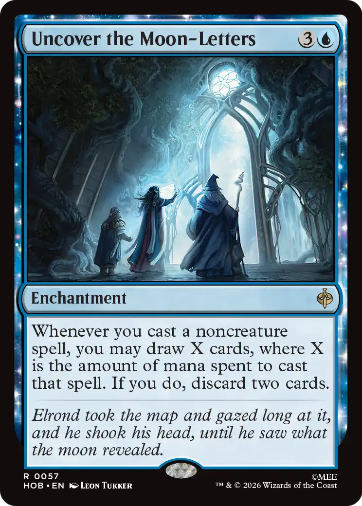Uncover the Moon-Letters [The Hobbit] | Exor Games New Glasgow