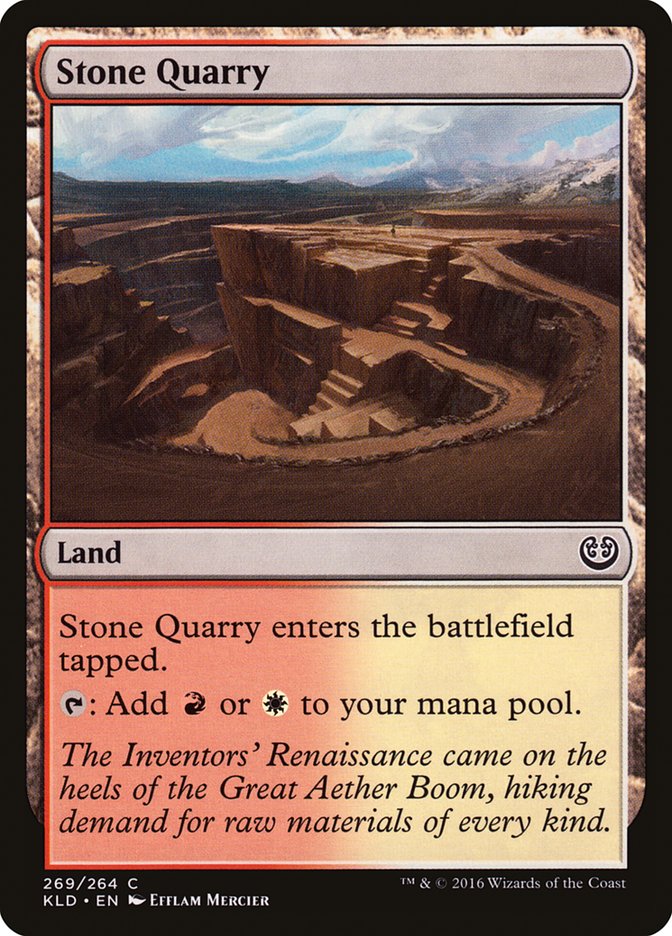 Stone Quarry [Kaladesh] | Exor Games New Glasgow