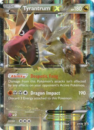 Tyrantrum EX (XY70) (Jumbo Card) [XY: Black Star Promos] | Exor Games New Glasgow