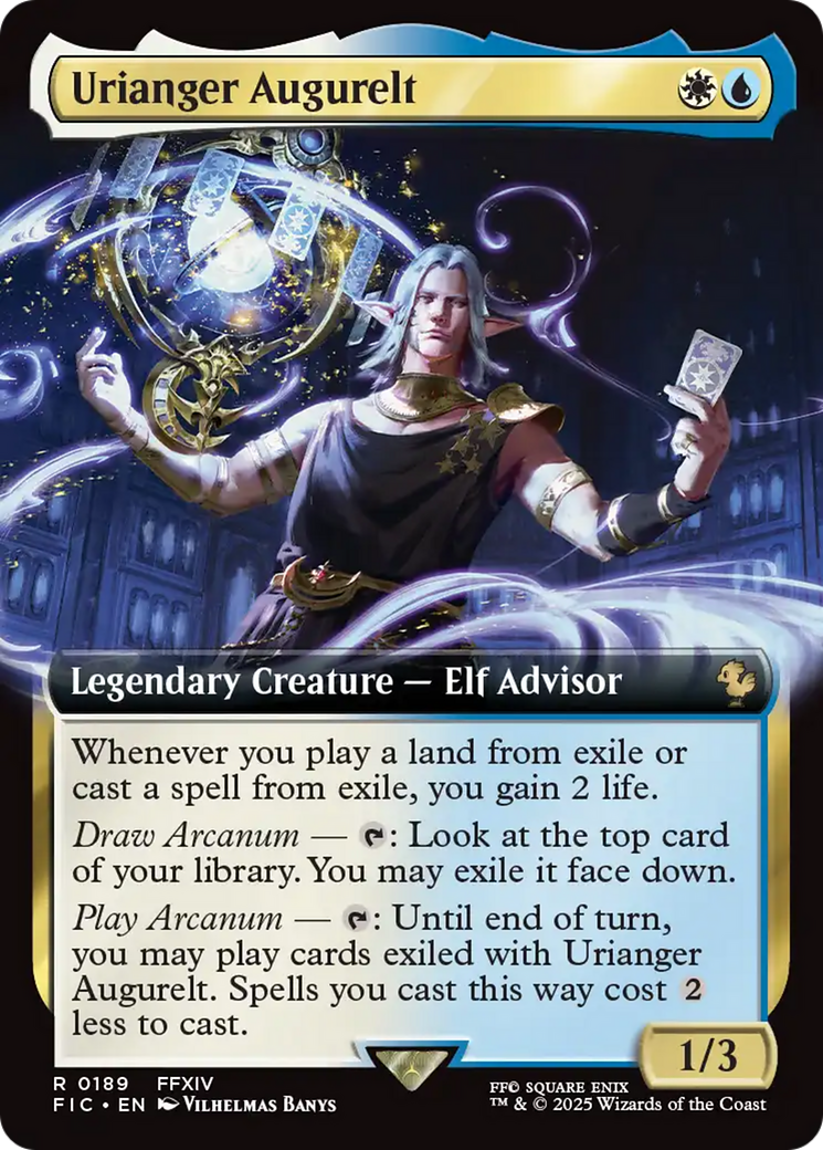 Urianger Augurelt (Extended Art) [FINAL FANTASY Commander] | Exor Games New Glasgow