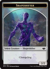 Shapeshifter (001) // Bear (011) Double-Sided Token [Modern Horizons Tokens] | Exor Games New Glasgow