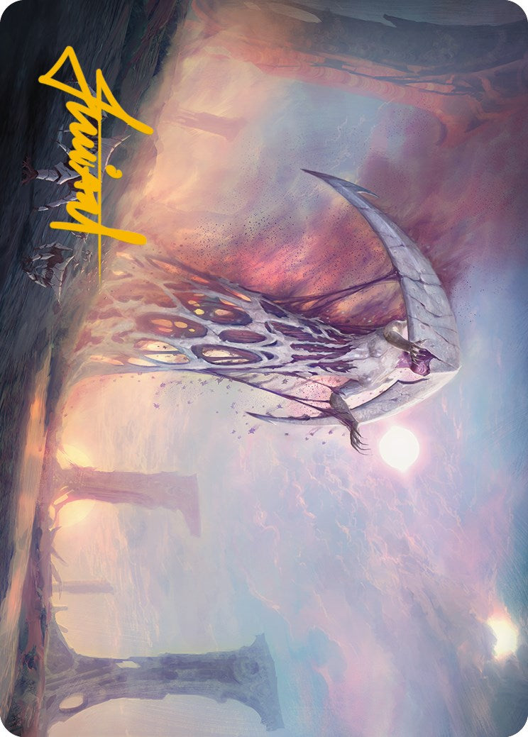 White Sun's Twilight Art Card (Gold-Stamped Signature) [Phyrexia: All Will Be One Art Series] | Exor Games New Glasgow