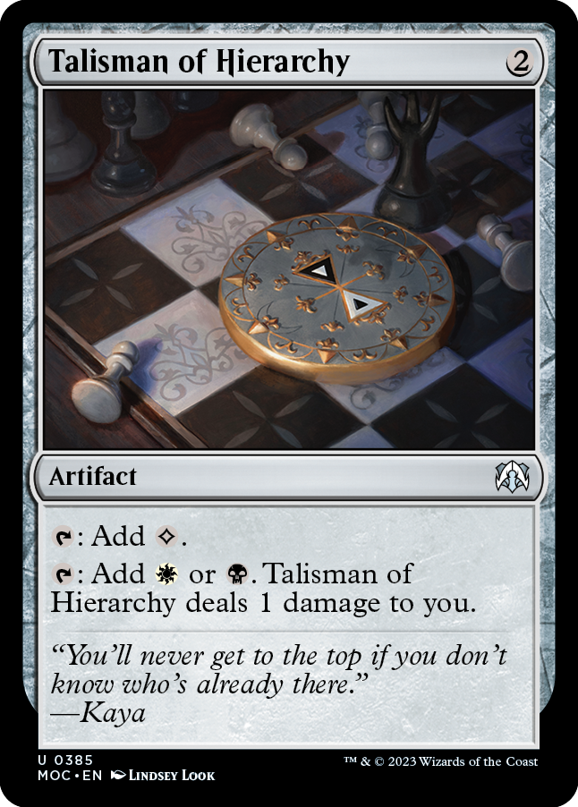 Talisman of Hierarchy [March of the Machine Commander] | Exor Games New Glasgow