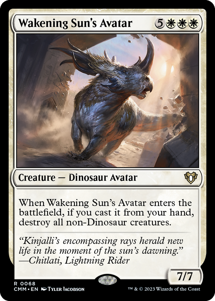 Wakening Sun's Avatar [Commander Masters] | Exor Games New Glasgow