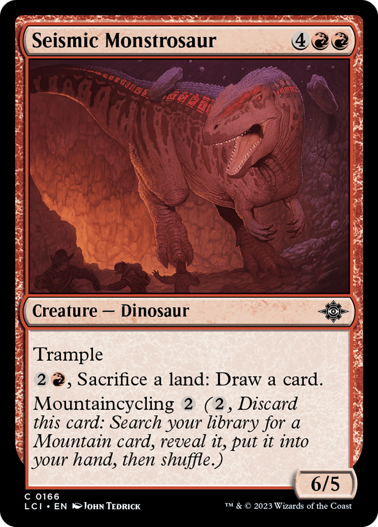 Seismic Monstrosaur [The Lost Caverns of Ixalan] | Exor Games New Glasgow