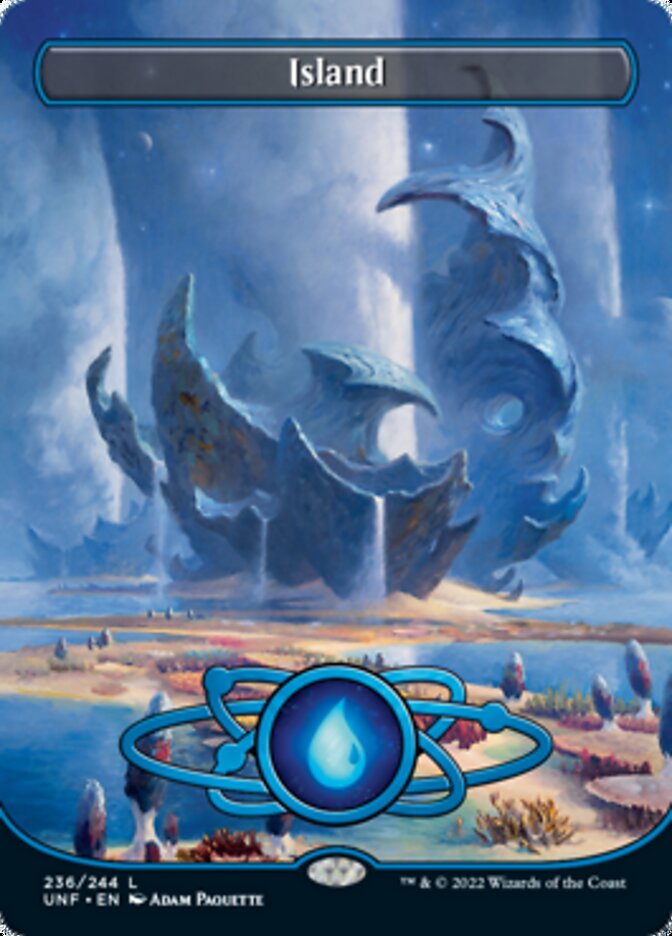 Island (236) (Planetary Space-ic Land) [Unfinity] | Exor Games New Glasgow