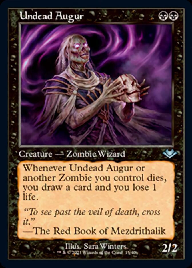 Undead Augur (Retro Foil Etched) [Modern Horizons] | Exor Games New Glasgow