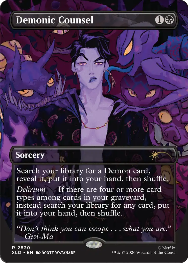 Demonic Counsel [Secret Lair Drop Series] | Exor Games New Glasgow