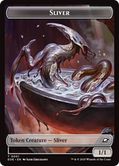 Robot // Sliver Double-Sided Token [Edge of Eternities Tokens] | Exor Games New Glasgow