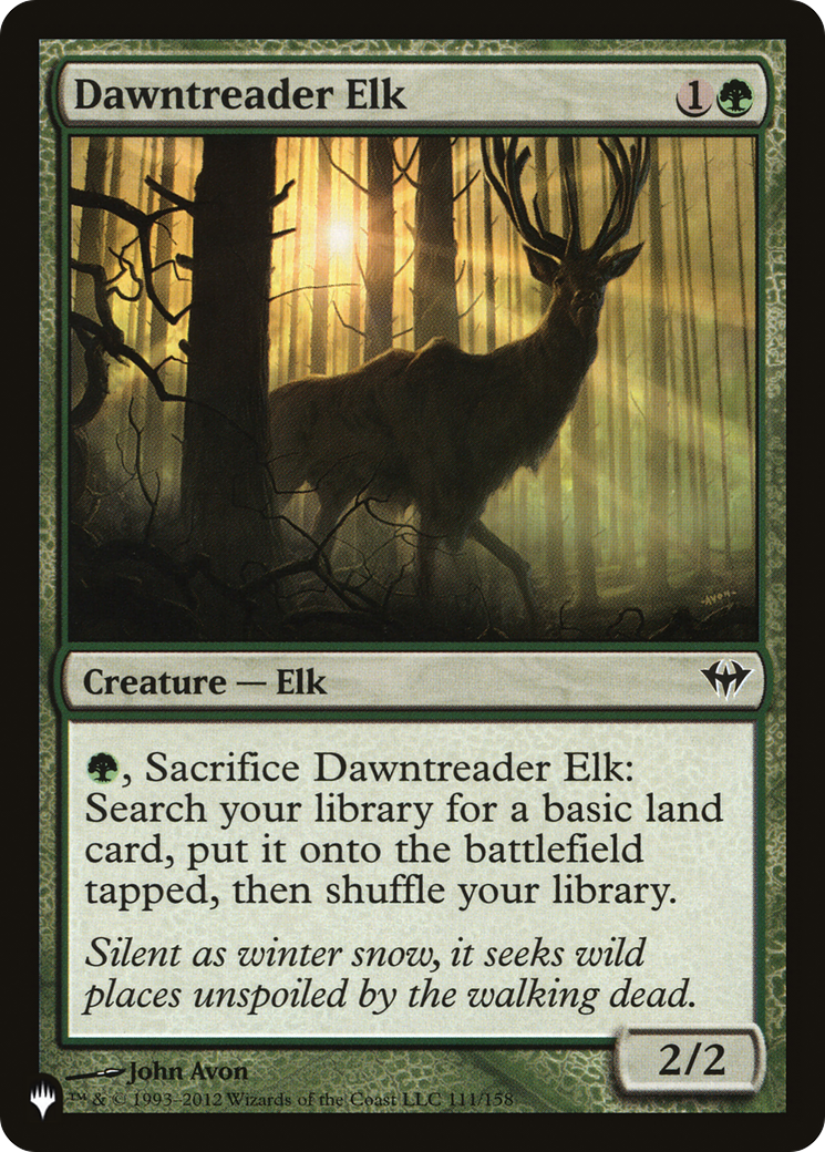 Dawntreader Elk [The List Reprints] | Exor Games New Glasgow