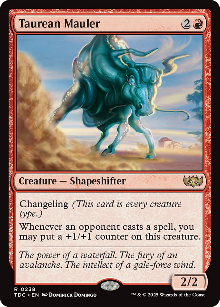 Taurean Mauler [Tarkir: Dragonstorm Commander] | Exor Games New Glasgow