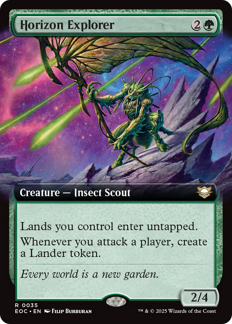 Horizon Explorer (Extended Art) [Edge of Eternities Commander] | Exor Games New Glasgow