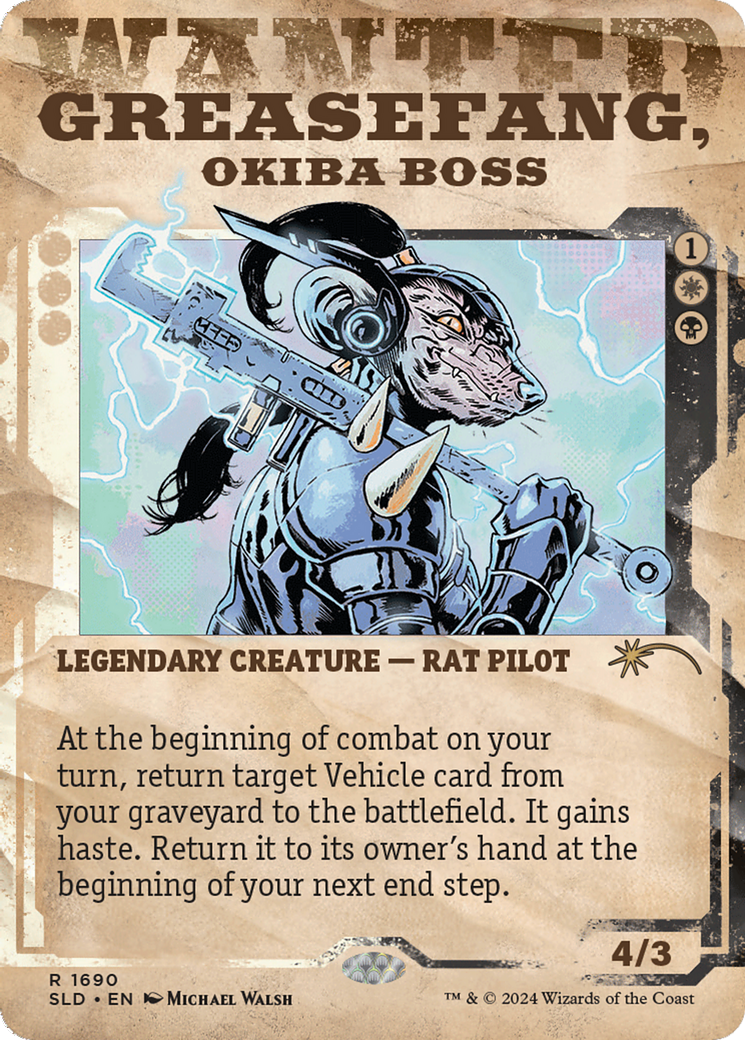 Greasefang, Okiba Boss [Secret Lair Drop Series] | Exor Games New Glasgow