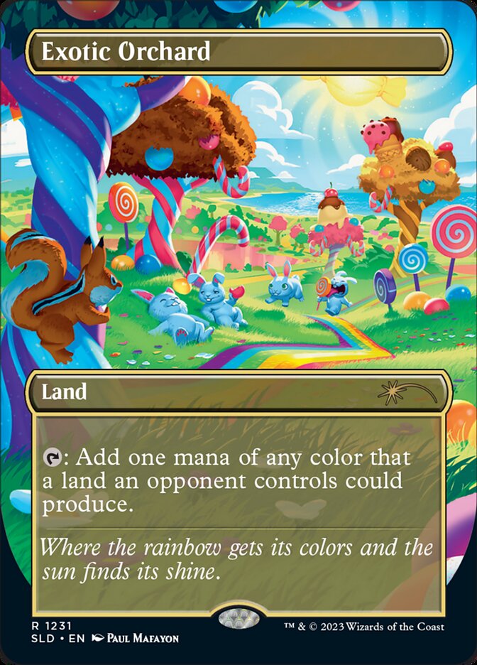 Exotic Orchard (Borderless) [Secret Lair Drop Series] | Exor Games New Glasgow