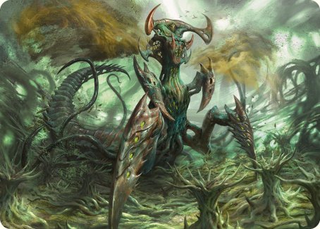 Zopandrel, Hunger Dominus Art Card [Phyrexia: All Will Be One Art Series] | Exor Games New Glasgow