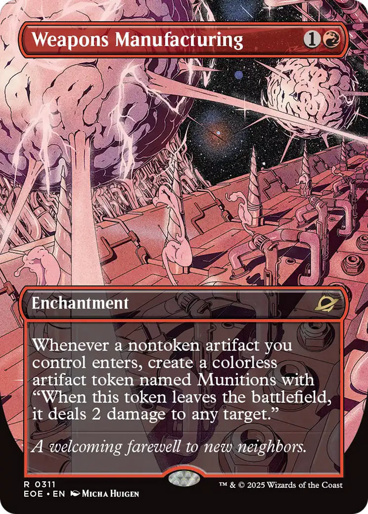 Weapons Manufacturing (Borderless) [Edge of Eternities] | Exor Games New Glasgow