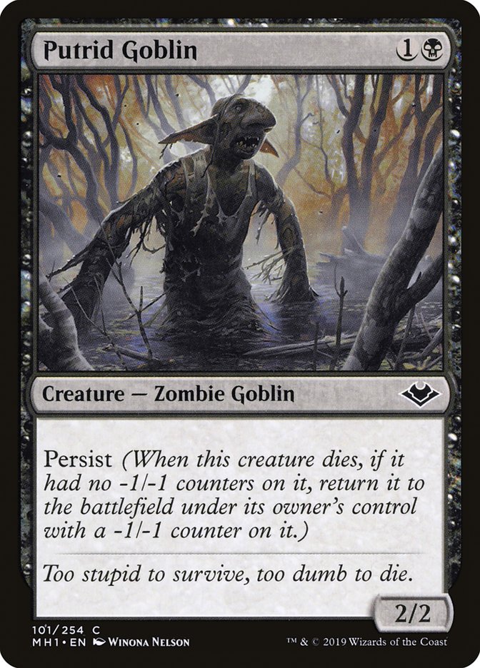 Putrid Goblin [Modern Horizons] | Exor Games New Glasgow