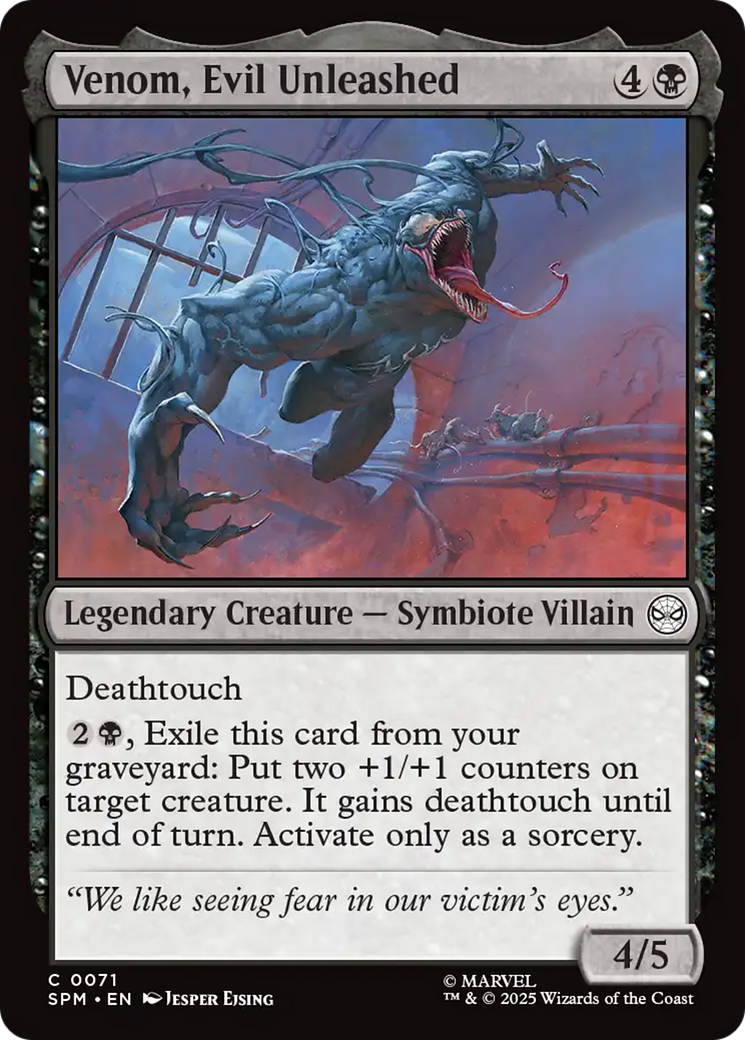 Venom, Evil Unleashed [Marvel's Spider-Man] | Exor Games New Glasgow
