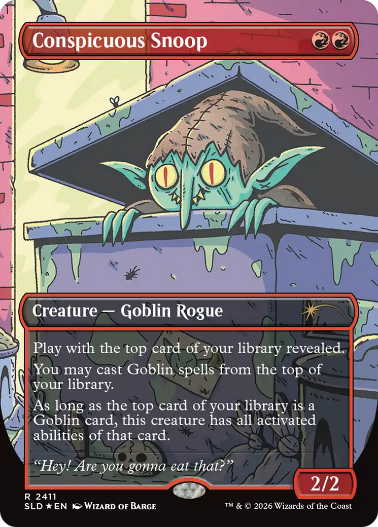 Conspicuous Snoop [Secret Lair Drop Series] | Exor Games New Glasgow