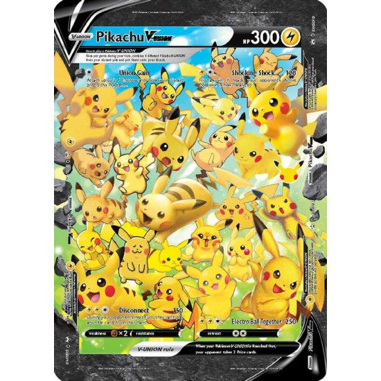 Pikachu V-UNION (Jumbo Card) [Sword & Shield: Black Star Promos] | Exor Games New Glasgow