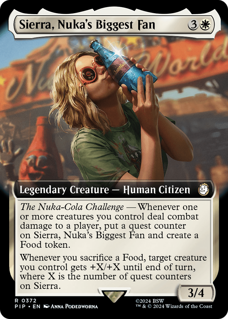 Sierra, Nuka's Biggest Fan (Extended Art) [Fallout] | Exor Games New Glasgow