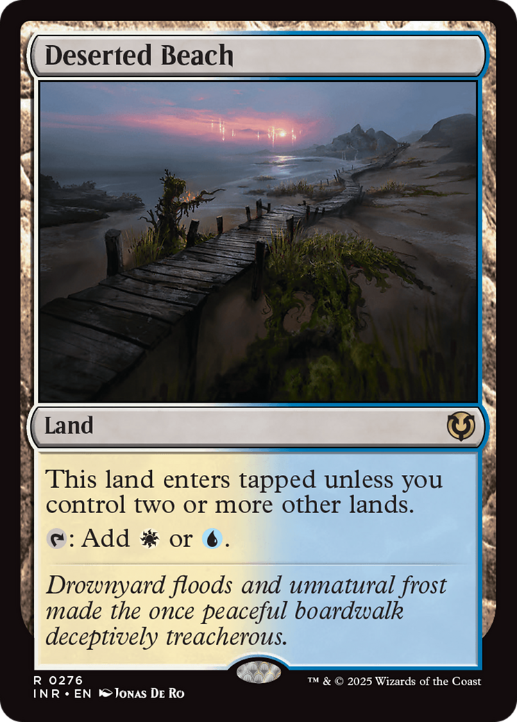 Deserted Beach [Innistrad Remastered] | Exor Games New Glasgow