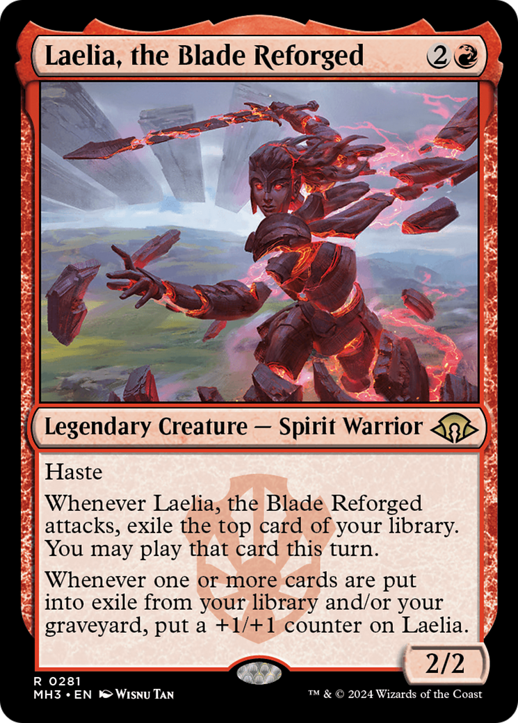 Laelia, the Blade Reforged [Modern Horizons 3] | Exor Games New Glasgow