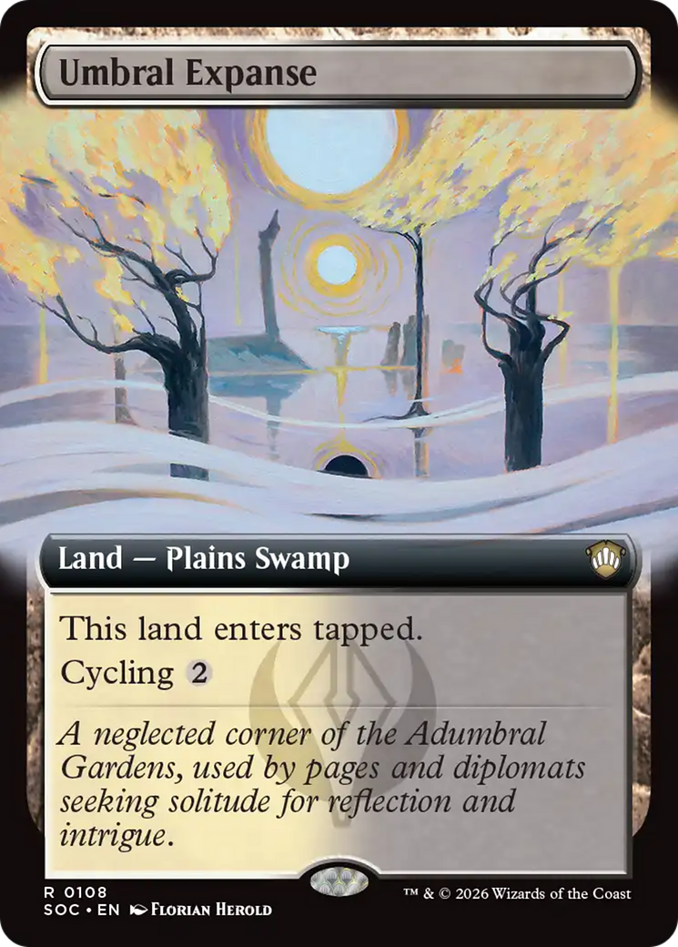 Umbral Expanse (Extended Art) [Secrets of Strixhaven Commander] | Exor Games New Glasgow