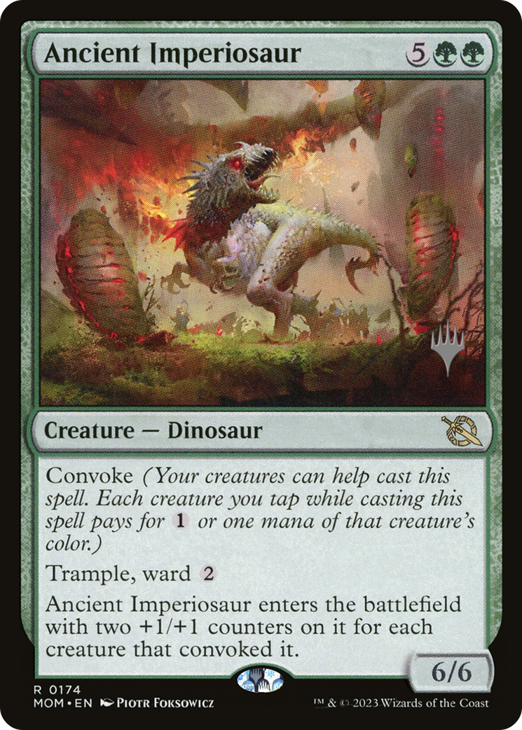 Ancient Imperiosaur (Promo Pack) [March of the Machine Promos] | Exor Games New Glasgow