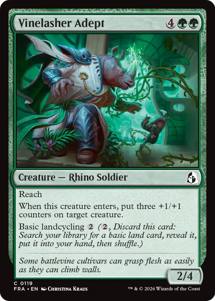 Vinelasher Adept [Reality Fracture] | Exor Games New Glasgow