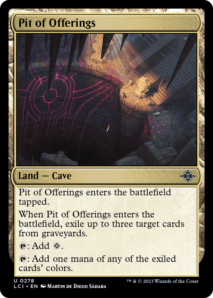 Pit of Offerings [The Lost Caverns of Ixalan] | Exor Games New Glasgow