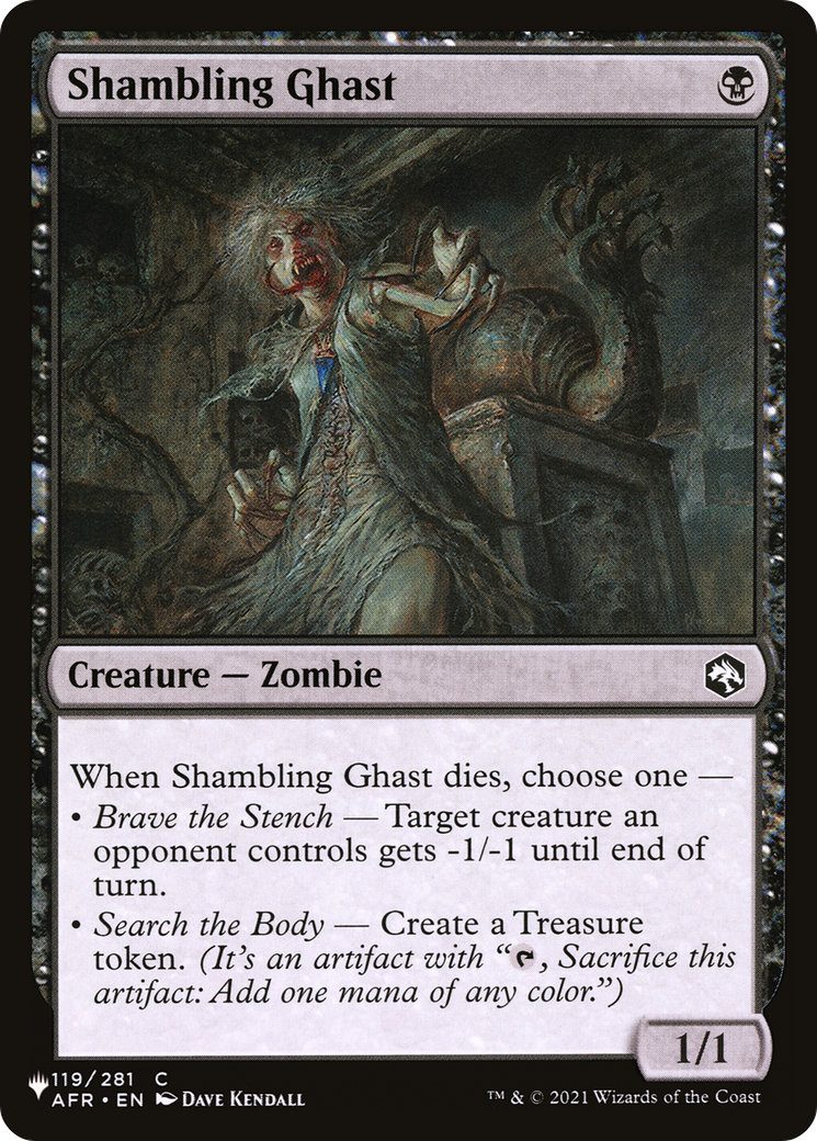 Shambling Ghast [The List Reprints] | Exor Games New Glasgow