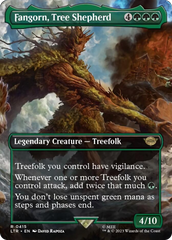 Fangorn, Tree Shepherd (Borderless Alternate Art) [The Lord of the Rings: Tales of Middle-Earth] | Exor Games New Glasgow