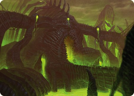 The Dross Pits Art Card [Phyrexia: All Will Be One Art Series] | Exor Games New Glasgow