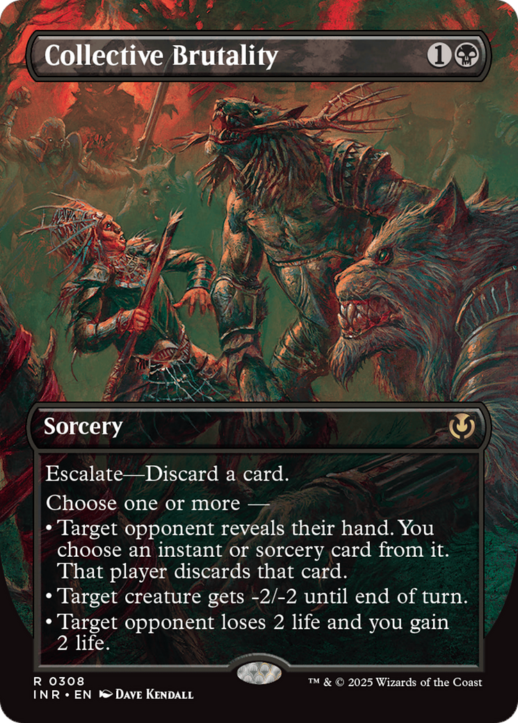 Collective Brutality (Borderless) [Innistrad Remastered] | Exor Games New Glasgow