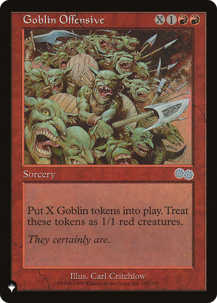 Goblin Offensive [The List Reprints] | Exor Games New Glasgow