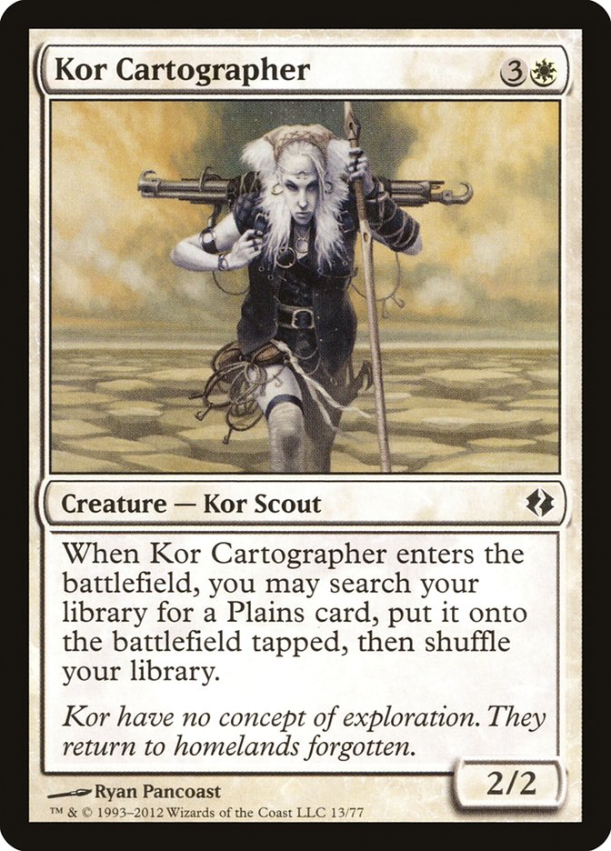 Kor Cartographer [Duel Decks: Venser vs. Koth] | Exor Games New Glasgow