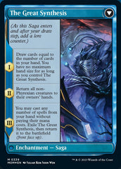 Jin-Gitaxias // The Great Synthesis (Borderless Alternate Art) [March of the Machine] | Exor Games New Glasgow