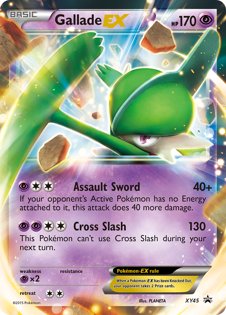 Gallade EX (XY45) [XY: Black Star Promos] | Exor Games New Glasgow