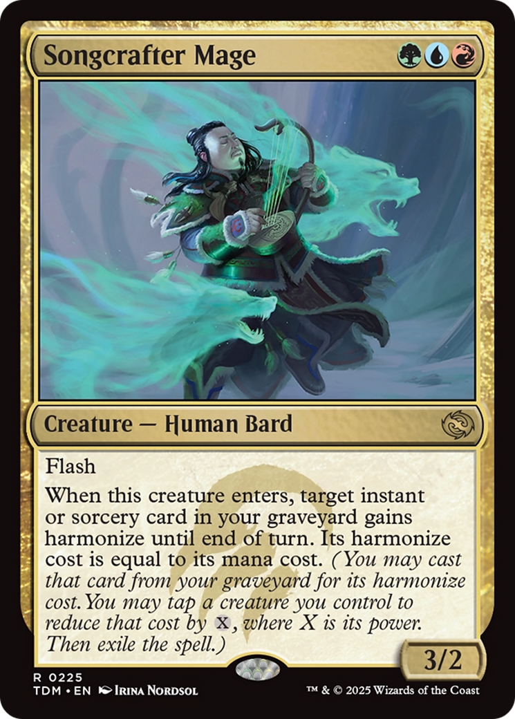 Songcrafter Mage [Tarkir: Dragonstorm] | Exor Games New Glasgow