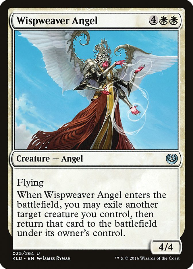 Wispweaver Angel [Kaladesh] | Exor Games New Glasgow