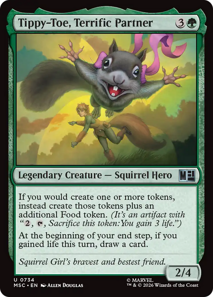 Tippy-Toe, Terrific Partner [Marvel Super Heroes Commander] | Exor Games New Glasgow