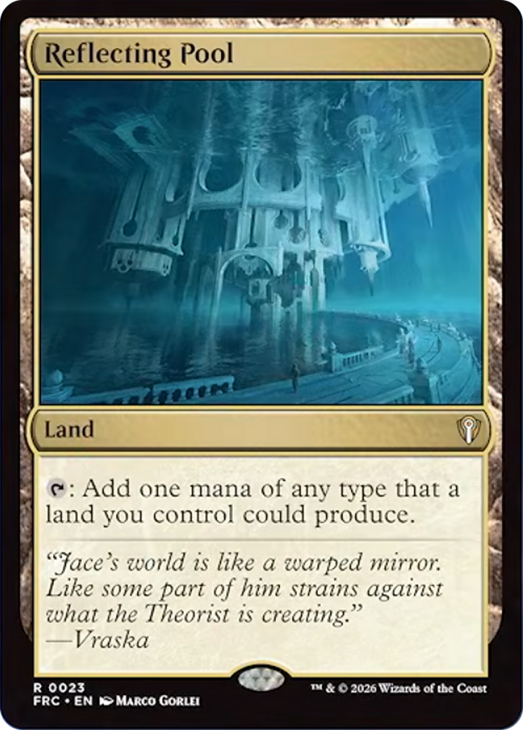 Reflecting Pool [Reality Fracture Commander] | Exor Games New Glasgow