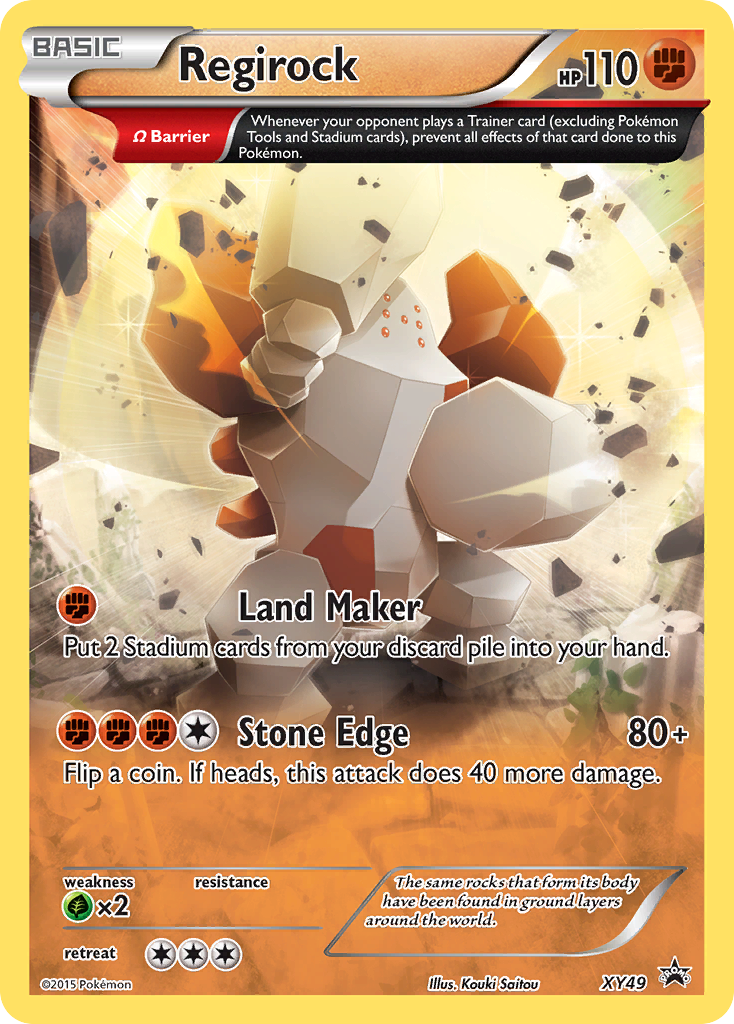 Regirock (XY49) [XY: Black Star Promos] | Exor Games New Glasgow