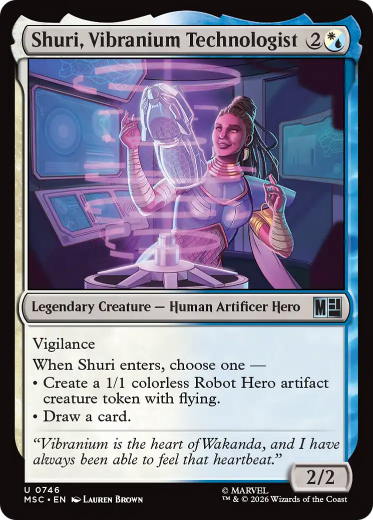 Shuri, Vibranium Technologist [Marvel Super Heroes Commander] | Exor Games New Glasgow