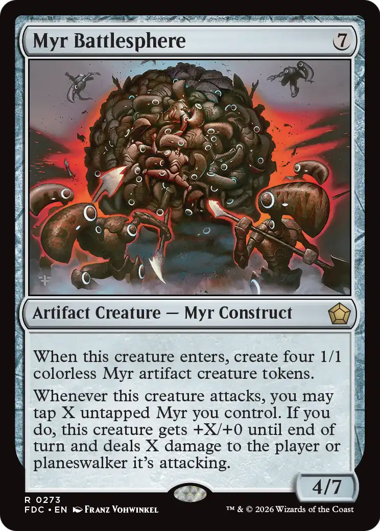 Myr Battlesphere [Foundations Commander] | Exor Games New Glasgow